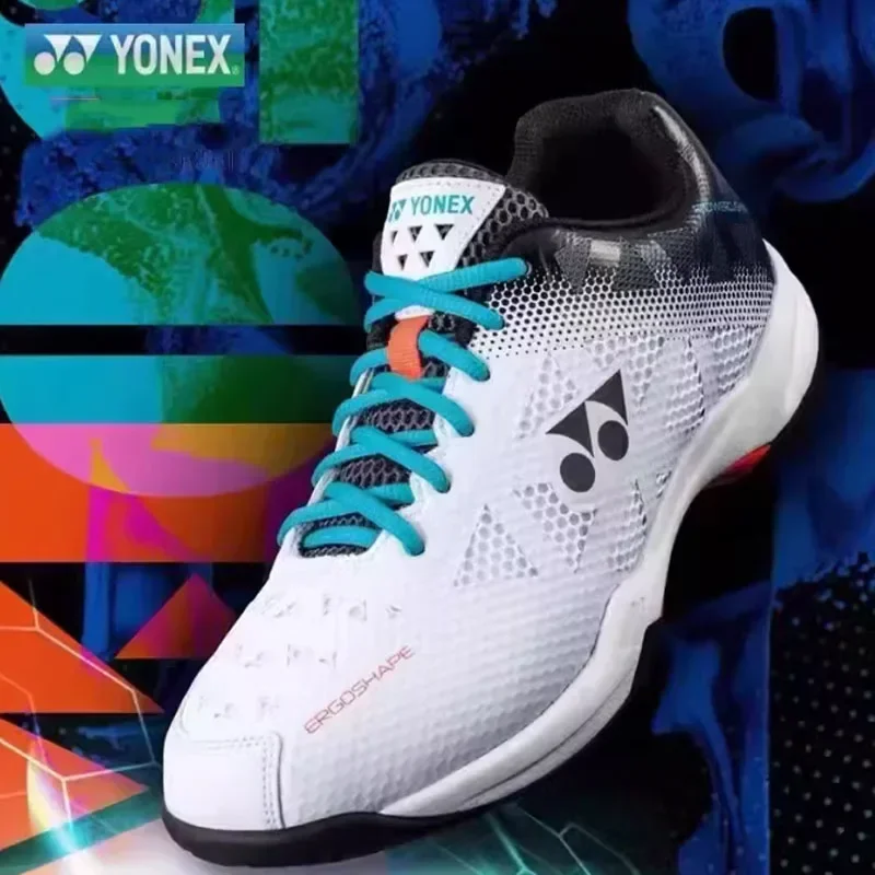 YONEX Tennis Shoes Men 50EX YY High-quality Shock-absorbing Breathable Non-slip Training Sports Men Badminton Sneakers