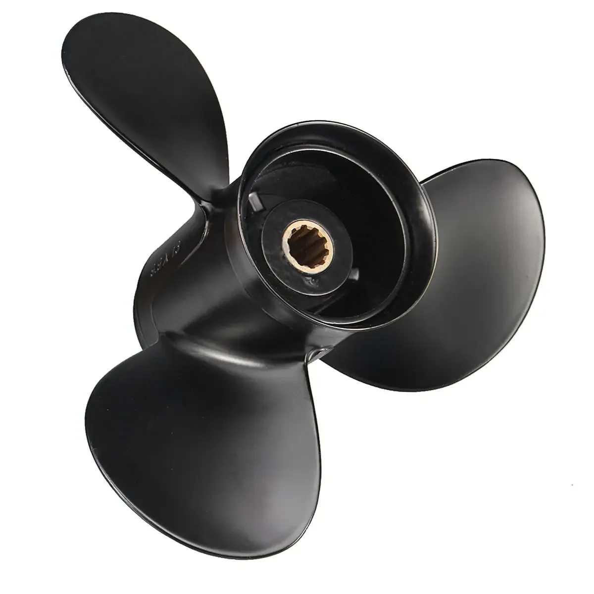 Marine Propeller For Mercury Engine 25-30HP 9.9 x 13 Boat Outboard Propeller 48-19640A40 Aluminium Alloy 3 Blade 10 Spline Tooth