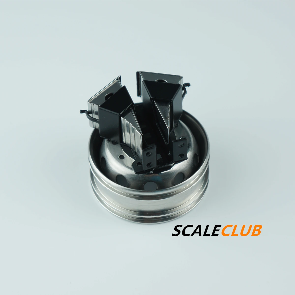 Scaleclub modèle 1/14 1/16 tête de traînée universelle, tête de boue en métal de rechange, bouchon T1 pour Tamiya Lesu pour pièces Scania Man