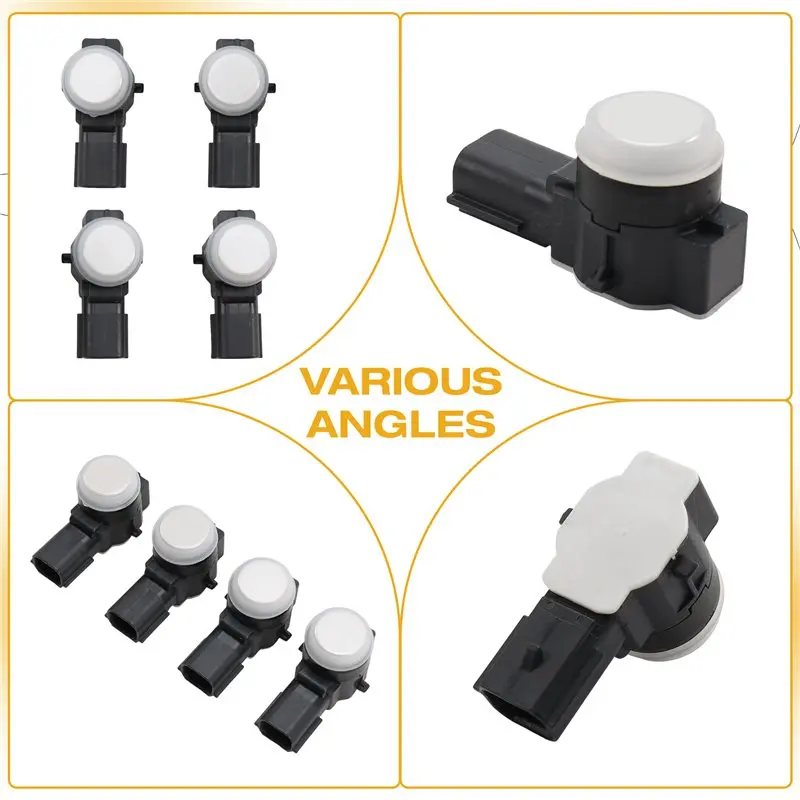 A58X-Parking Assist PDC Sensor 23428269 4 Pieces For Buick Lacrosse GMC Yukon Cadillac XT5 CT6 CTS Escalade ESV Malibu