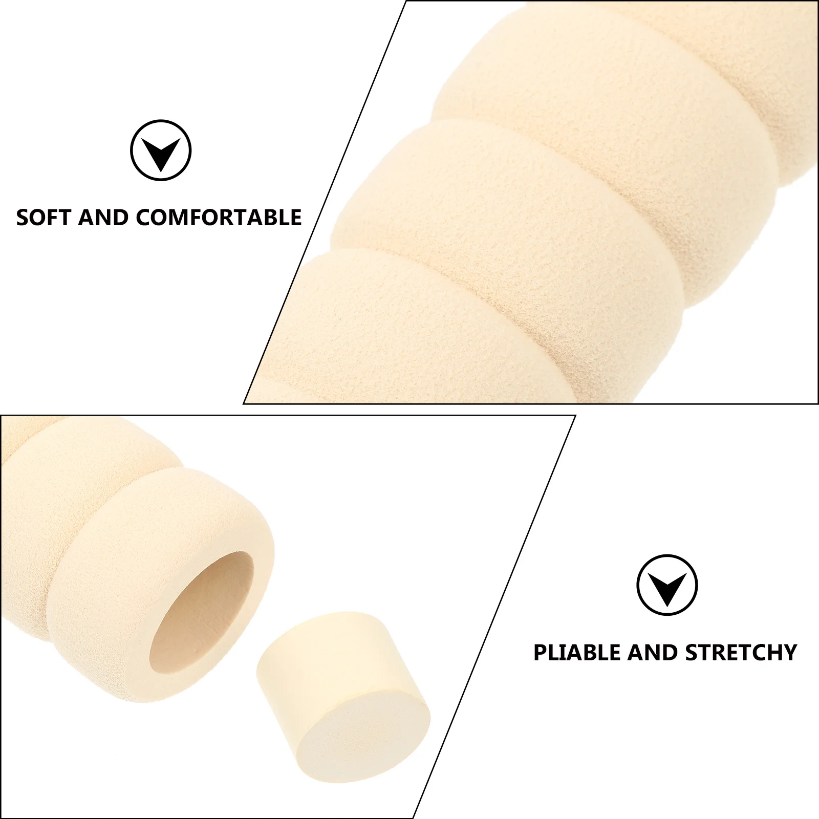 

10 шт., крышка дверной ручки, противоскользящая, нетоксичная, защитная ручка, детские дверные бамперы для предотвращения столкновений, защитный чехол для детей