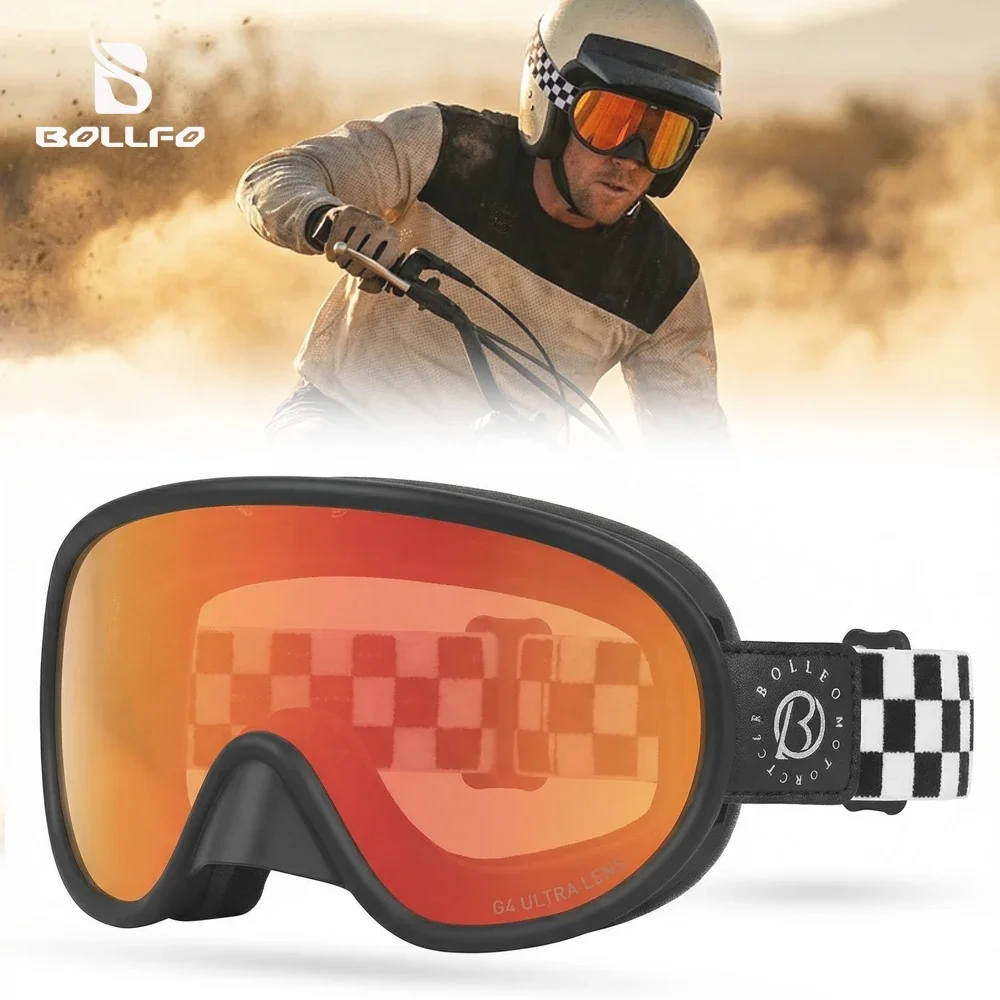 

Photochromic Motocross glasses for Men UV400 Protection Dirt Bike ATV Motorcycle Goggles Dual-Cycle Defogging Racing Goggles