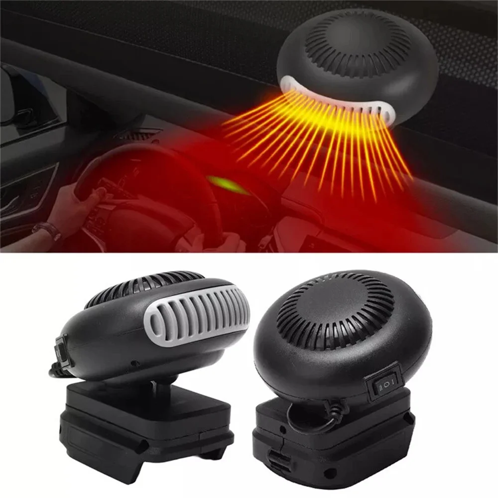 

170W Electric Heater Fan Li-ion Battery Powered Air Heater Blower Fan Heater Hot&Cold Wind Dual Mode for Makita 18V Battery Pin