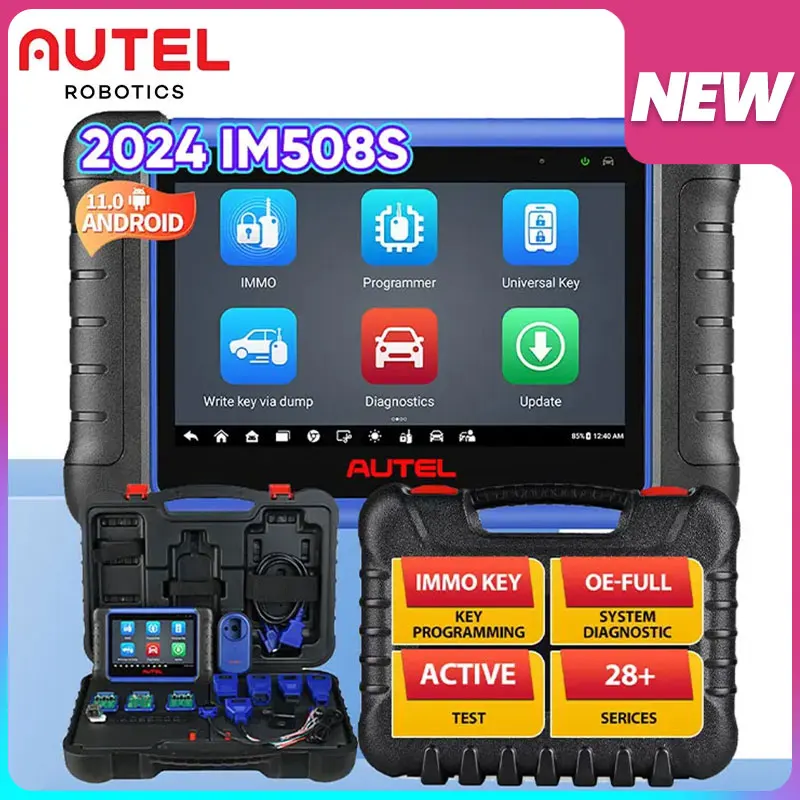 Autel MaxiSys Maxiim IM508S Pro OBD2 Key Programming Bi-Directional Diagnostic Scan Tools