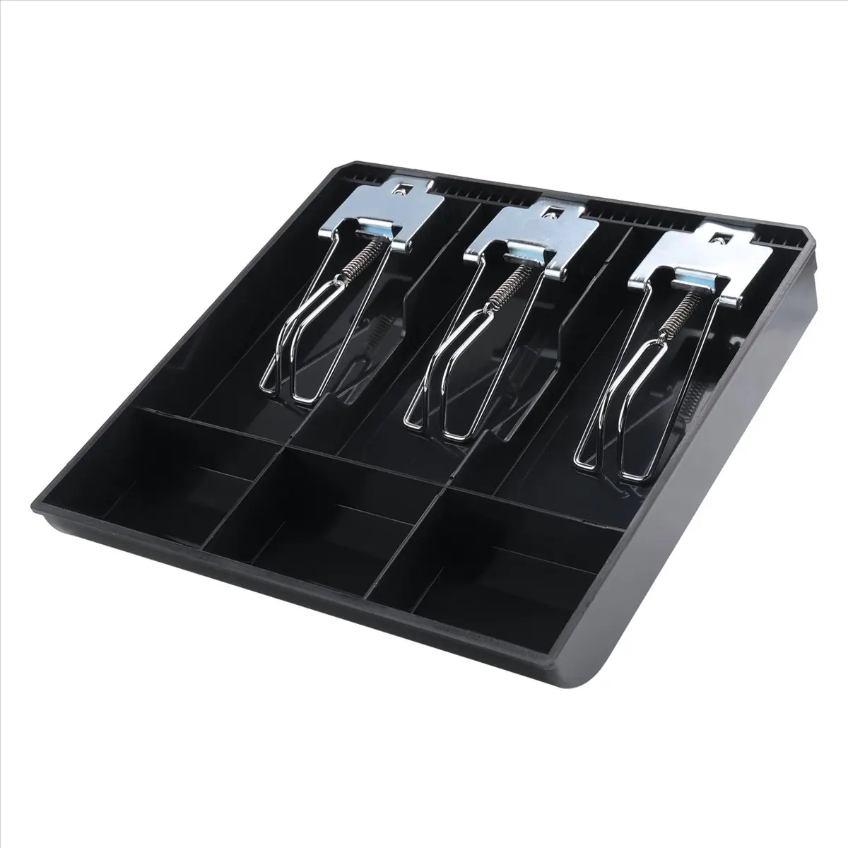 【HOT A71T】 3-Grid Money Cash Coin Register Insert Tray Replacement Cashier Drawer Storage Register Tray Box Classify Store