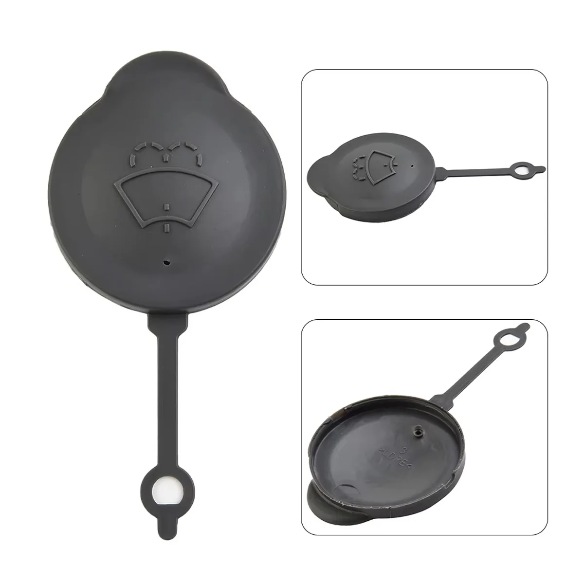 1/5/10 قطعة ممسحة السيارة تنظيف غطاء خزان السوائل مناسبة لنيسان ميكرا K13 2011-2016 خزان المياه غطاء زجاجة غطاء 28913-1HA3A