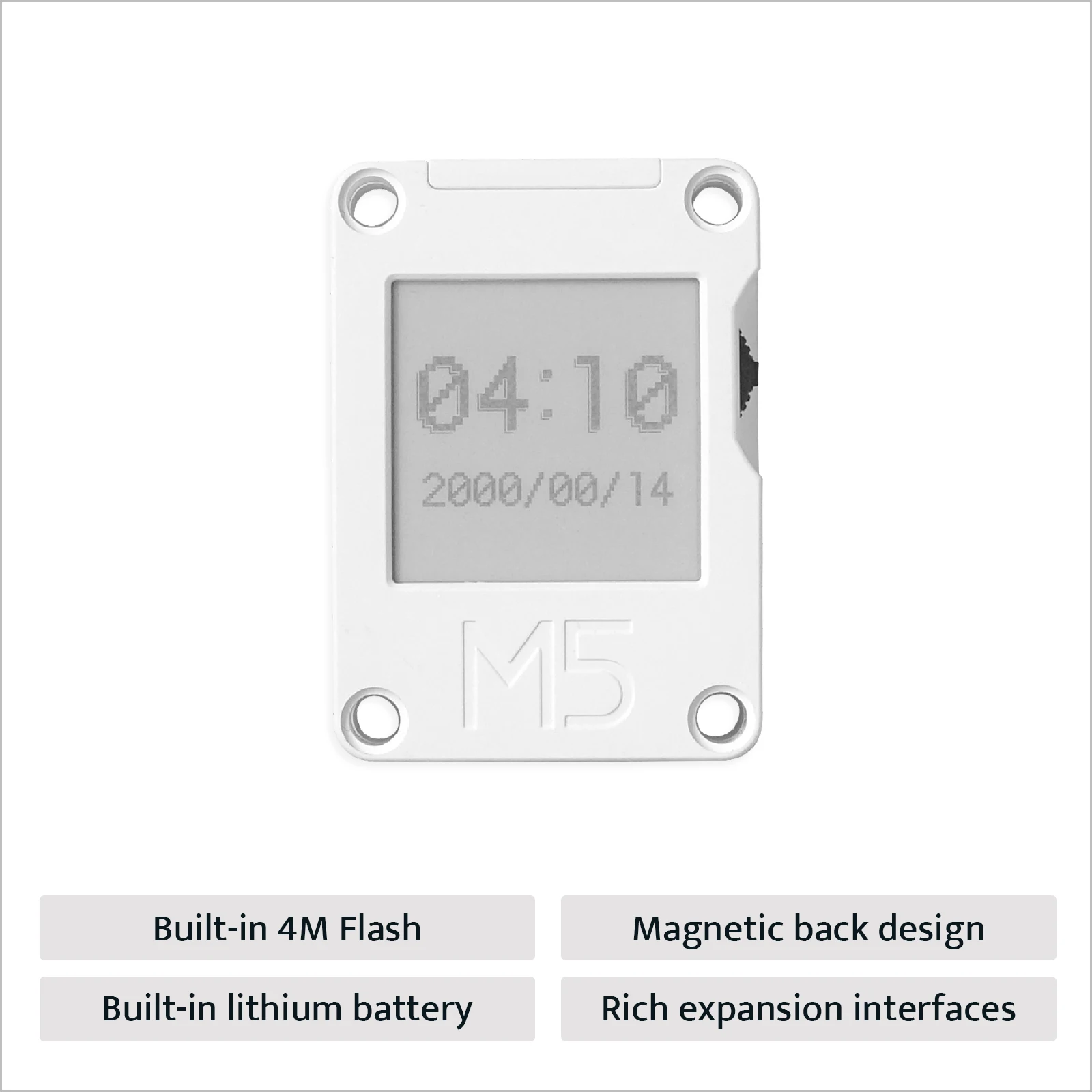 Kit Pengembangan Tinta Inti M5Stack ESP32 Resmi M5Stack (Layar Elnk 1.54 ")