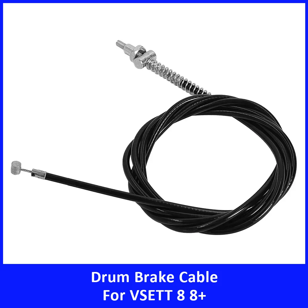 Kick Scooter Drum Brake Cable for VSETT 8 8+ for VSETT8 for VSETT8+ Electric Scooter Brake Line Wire Replacement Spare Parts