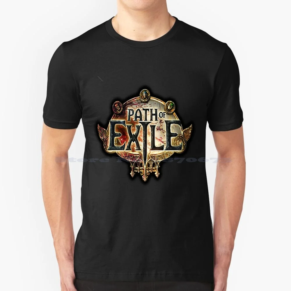 Proud Path Of Exile Christmas T Shirt 100% Cotton Tee Proud Path Of Exile Christmas Still Sane Exile Tabula Chaos Orb Exalted