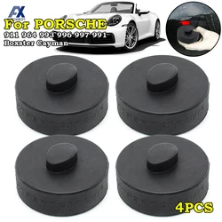 Adaptateur de coussin en caoutchouc anti-ald pour voitures Porsche, support de nuit, élévateur de voiture pour Porsche 911, 964, 993, 996, 997, 991, Cayman, Boxster, points de levage, 4x Jack