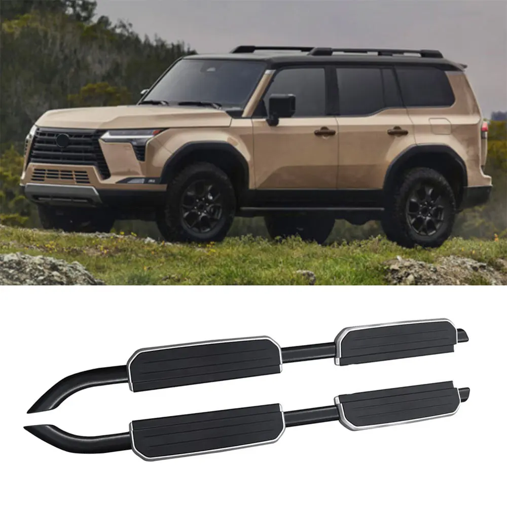 2Pcs Fixed Door Running Board Side Step Nerf Bar Fit for Lexus GX550 2024 2025