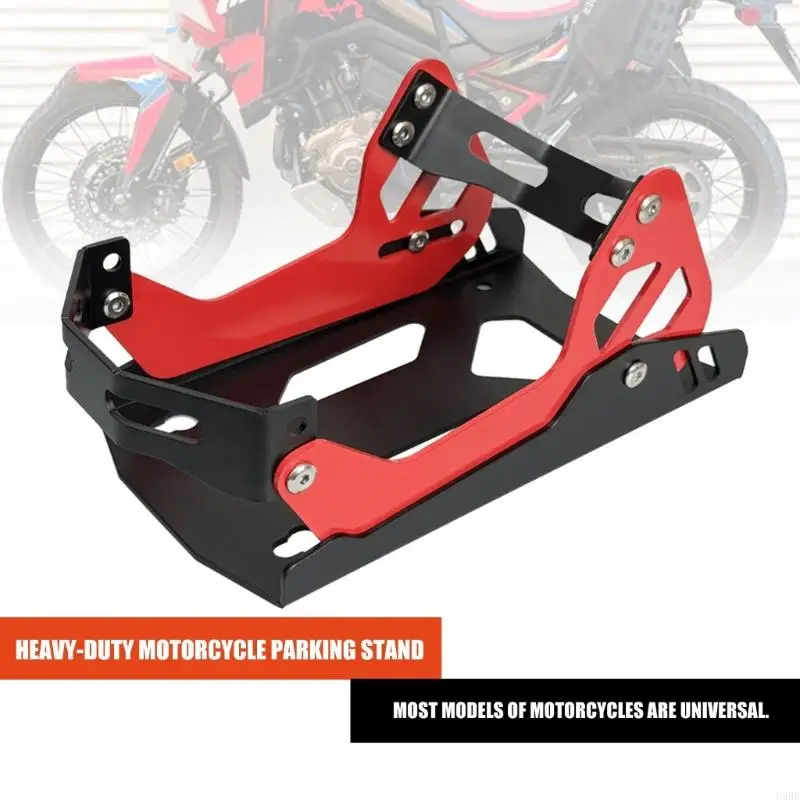 

D5BE Motorcycle Rear and Front Wheel Stand Lift Trail Stand Easily And Practical Lifting Frame Stable Swingarm Lift