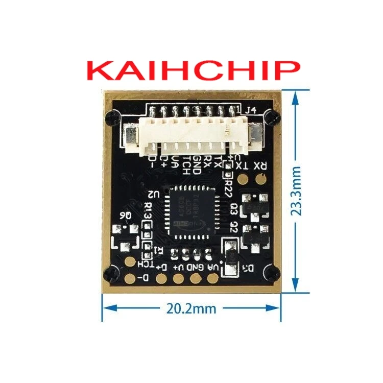 AS608 เครื่องอ่านลายนิ้วมือเซนเซอร์โมดูลลายนิ้วมือออปติคอลโมดูลสําหรับ Arduino ล็อคอินเทอร์เฟซการสื่อสารแบบอนุกรม