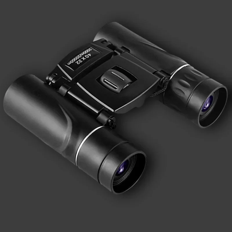 Portable Foldable High-definition Zoom Telescope Binoculars Powerful 40X22 Foldable Long-distance High Magnification BAK4 Campin