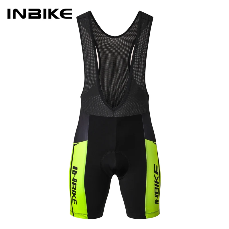 INBIKE Men\'s Cycling Shorts Bicycle Tights Overalls Biking Clothing Man MTB Pants Padding for Riding Road Bike Pants Quick-Dry