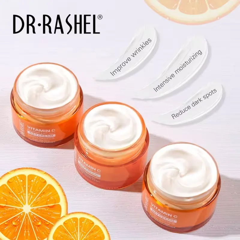 DR RASHEL Vitamin C Brightening Face Cream Day Cream And Night Cream