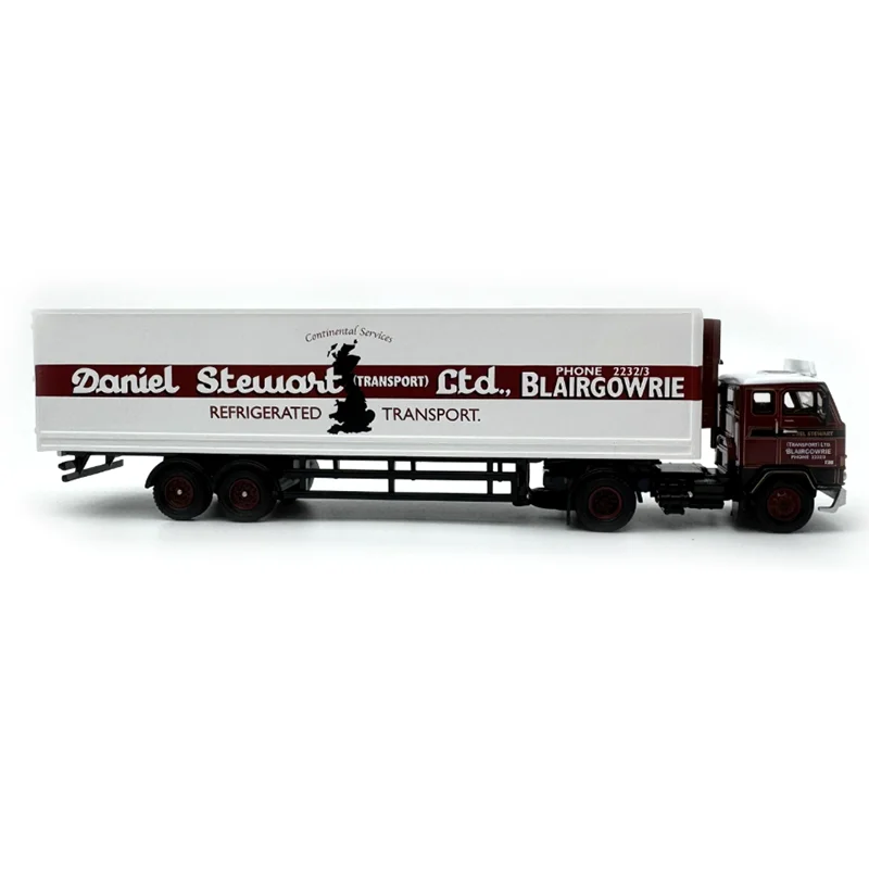 OXFORD 1/76 Scale F88/DAF 2800 Semi Trailer Truck Alloy Car Model Simulation Toy desktop Collection Gift Static Display view 5