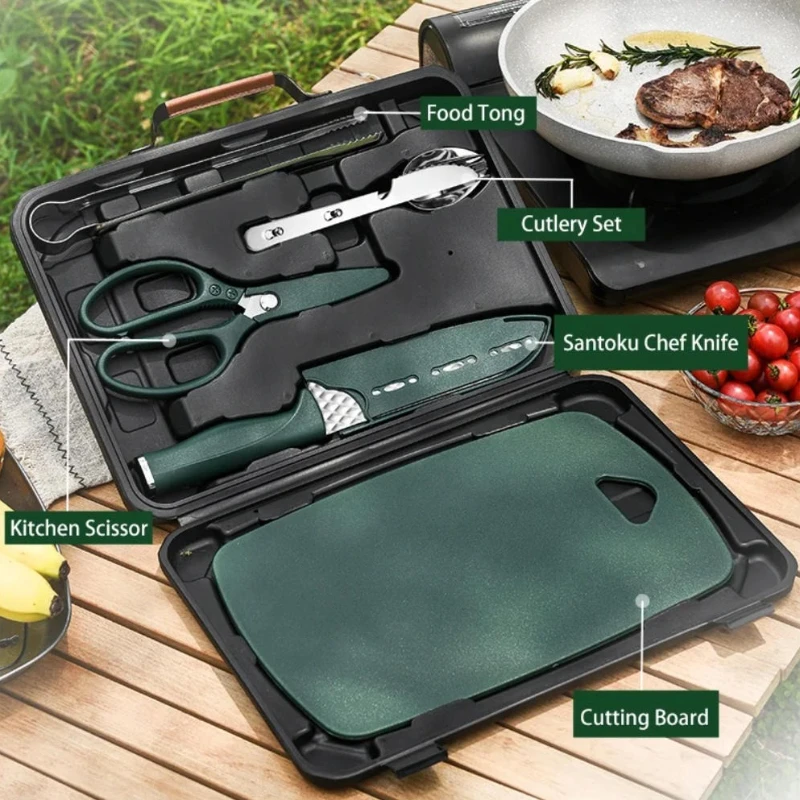 

Outdoor Camping Equipment Cooking Kits Accessories Kitchen Outdoor Essentials Accessories Essentials Tools
