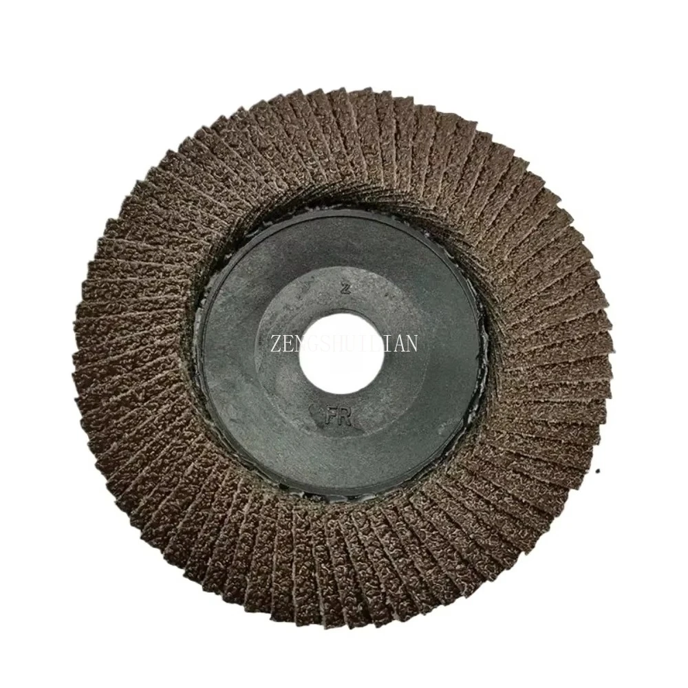 10 peças: roda de lixa plana guanrui 100x16mm disco de moagem de aço inoxidável de 4 polegadas disco moedor de ângulo