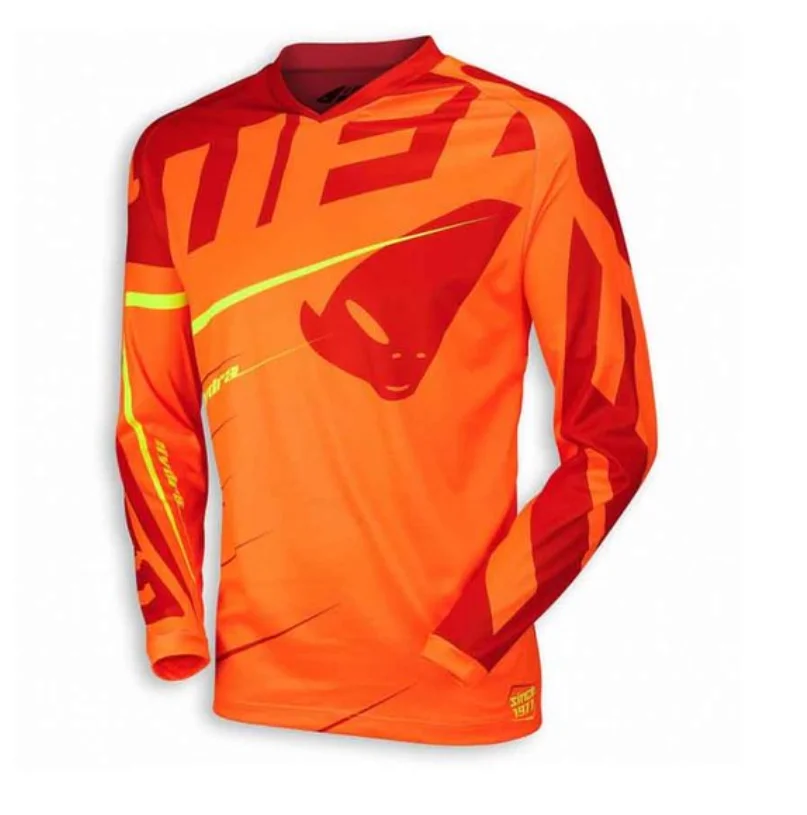 2023 MTB Trikot Herren BMX Moto Enduro Motocross Trikot MTB Trikot MX Radtrikot Fahrrad DH Sport-Shirt Downhill-Trikot – Detail 7