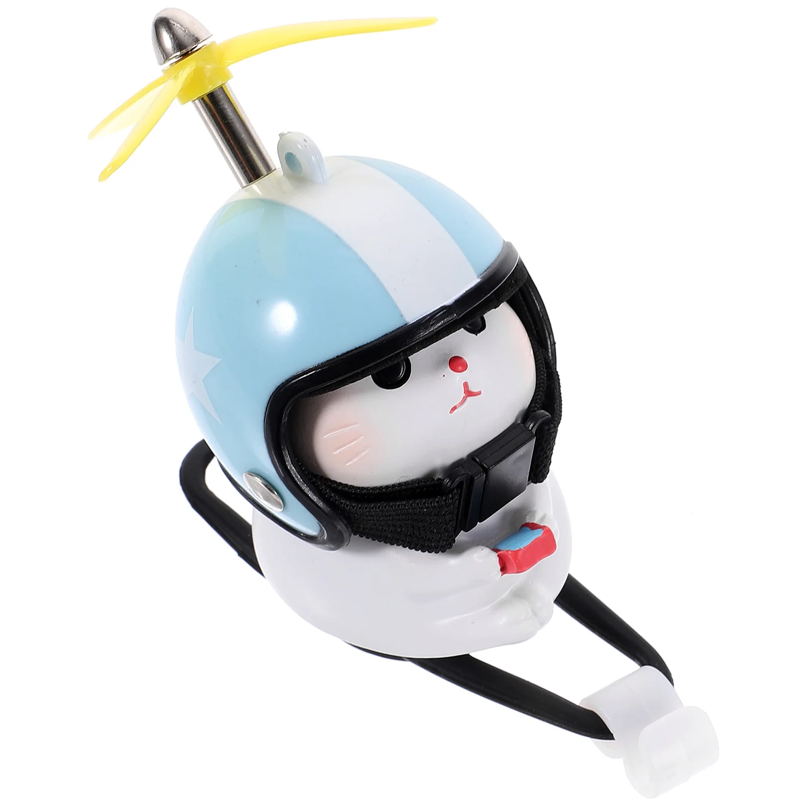 

Cat Ornaments Bicycle Handle Decorations Accessories Cute Propeller Handlebar Toy With Child