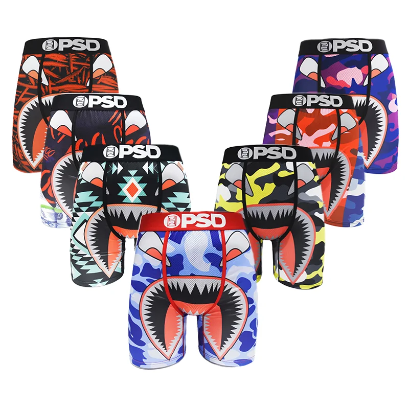 

Sexy Men Boxer Underwear Breathable Mens Boxershorts S-XXL Men's Panties Underpants Plus Size Fashion Printed Man Boxers Briefs