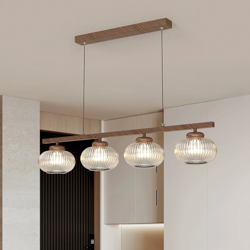 

Restaurant American Medieval Style Long Table Chandelier Lamp French Retro LED Lamp Nanyang Style 2025 New Lamps Pendant Lights