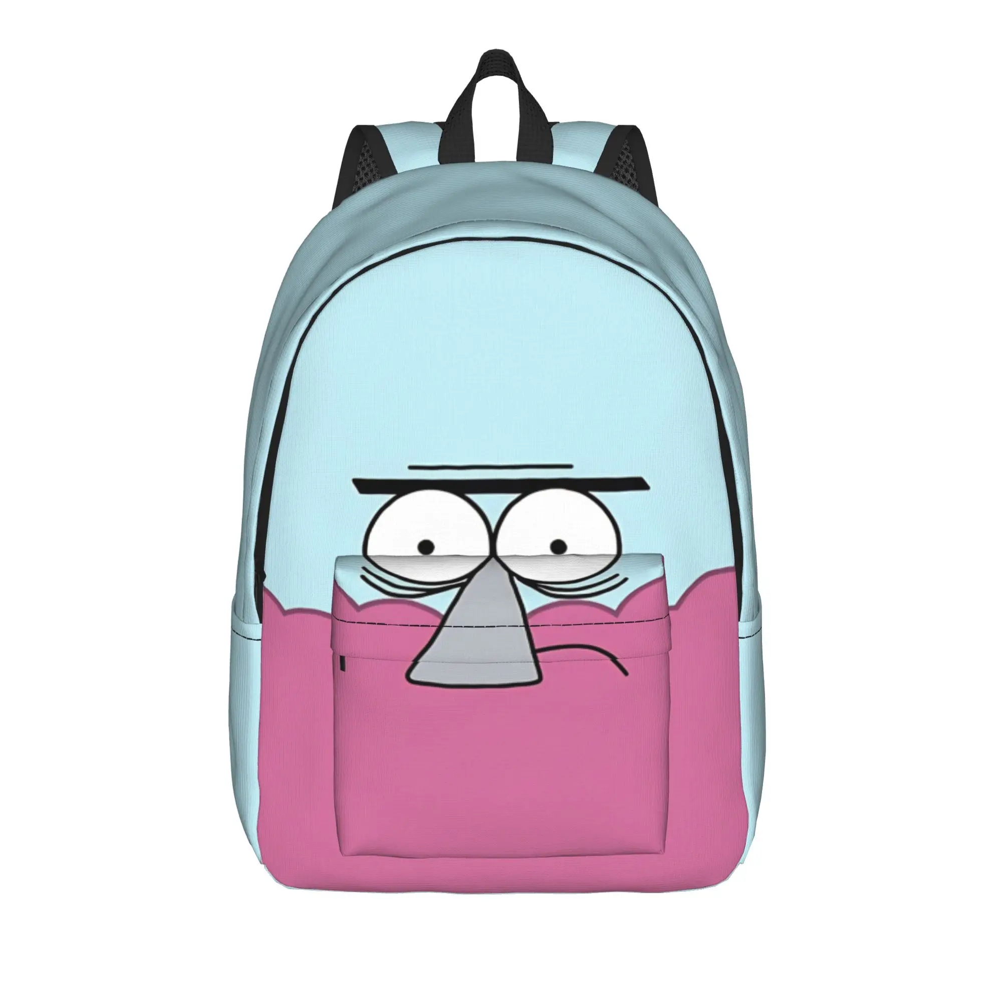 Back to school season Dual-Use vibrant couple character Knapsack R-Regular show Couple Schoolbag Backpack