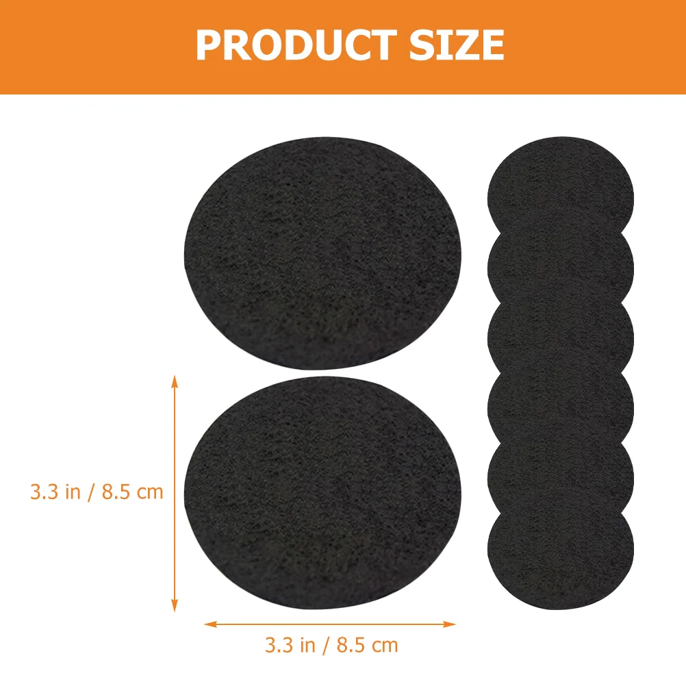 8 Pcs Kit Censer Cotton Pad High-temp Resistant Burner Mats Insulation Pads Coil