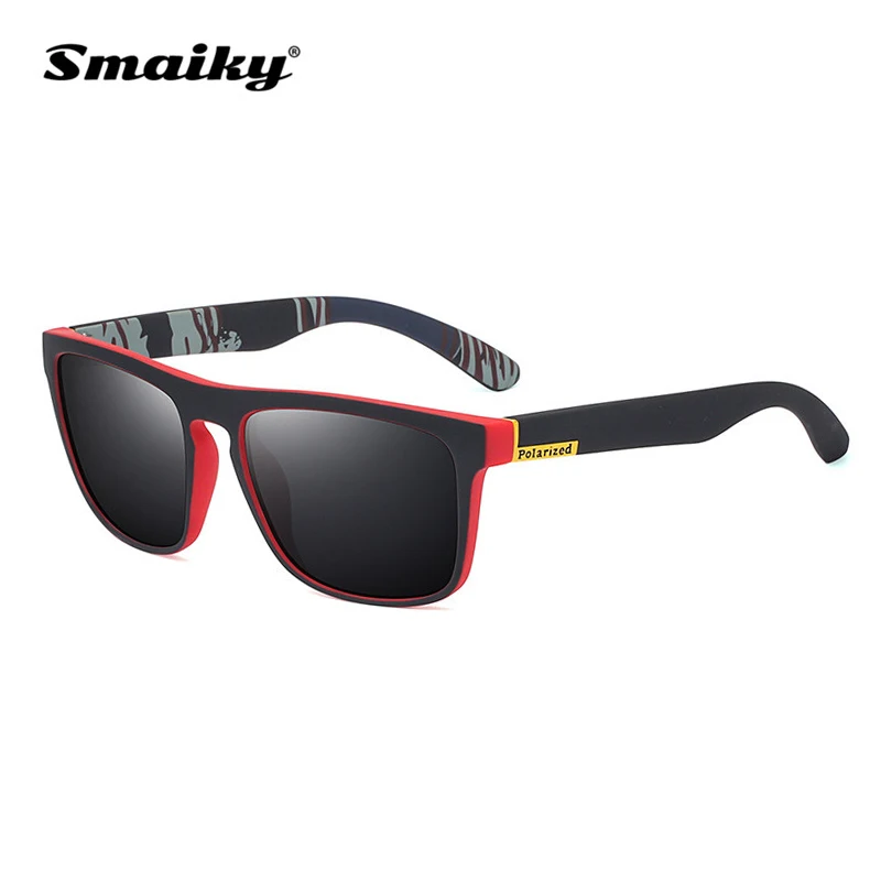 

Smaiky Men's Polarized Sunglasses Cycling Glasses Camping Hiking Fishing Classic UV400 Lenses Sports Goggles