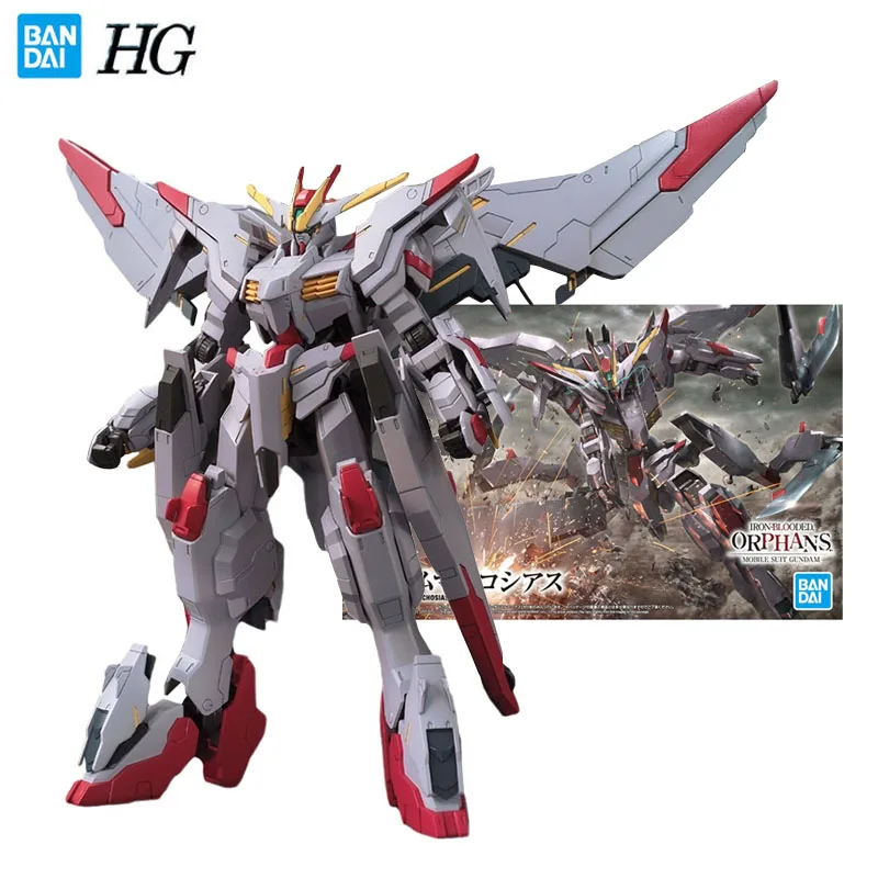 

Bandai Original GUNDAM Model Garage Kit HG Series 1/144 Marchosias Gundam Anime Action Figure Assembly Model Toys Collectible