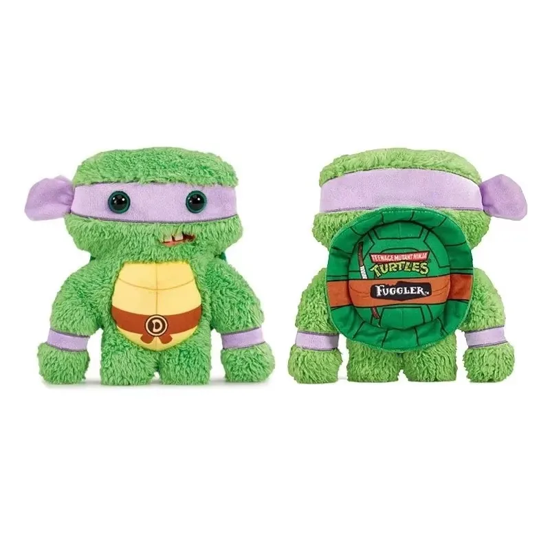 Fuggler Keychain Turtles Soft Plush Stuffed Doll Funny Ugly Cute Teeth Monster Toys  Cartoon Anime Figures Chlidren Trend Xmas
