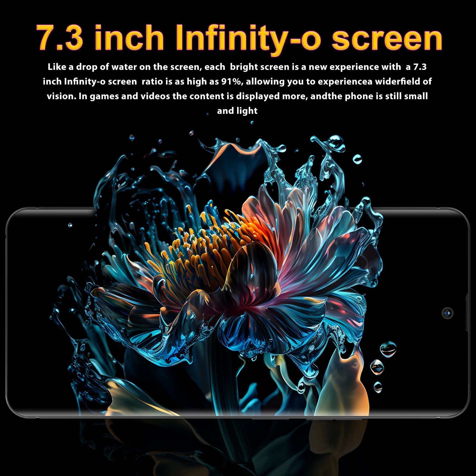 Imagem -04 - Pro Max Android Smartphone Telemóveis Desbloqueado Rede 5g 16gb Mais 1tb 8000mah 64mp Mais 100mp 7.3 Original 2024 S16