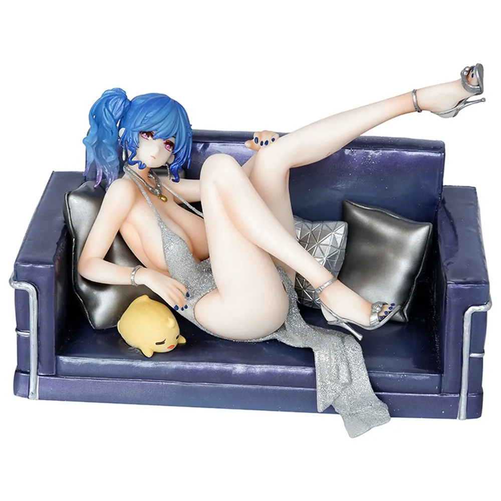 

16CM Azur Lane St Louis Luxurious Sofa Ver Girl figure PVC Anime Action Toy Adults Collection Model Doll Gift