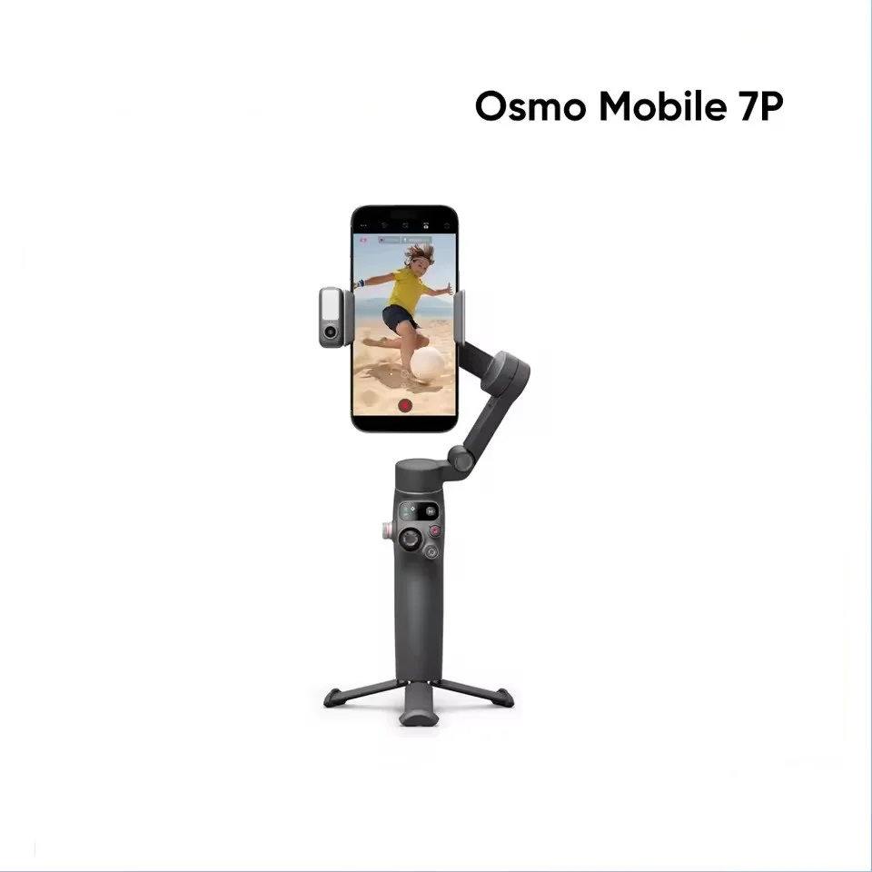 

Brand New DJ Osmo Mobile 7P Built-in Extension Rod & Tripod 10-Hour Battery Life Phone Charging OM 7P