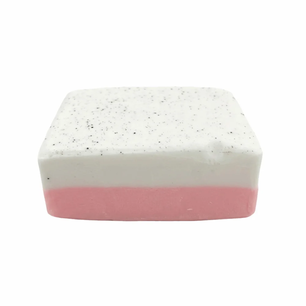 Novelty Creative Cake Squeezable Toy PU Stylish Slow Rising Squishy Toy Sticky Slow Rebound Square Cake Pinch Toy Simulation Toy
