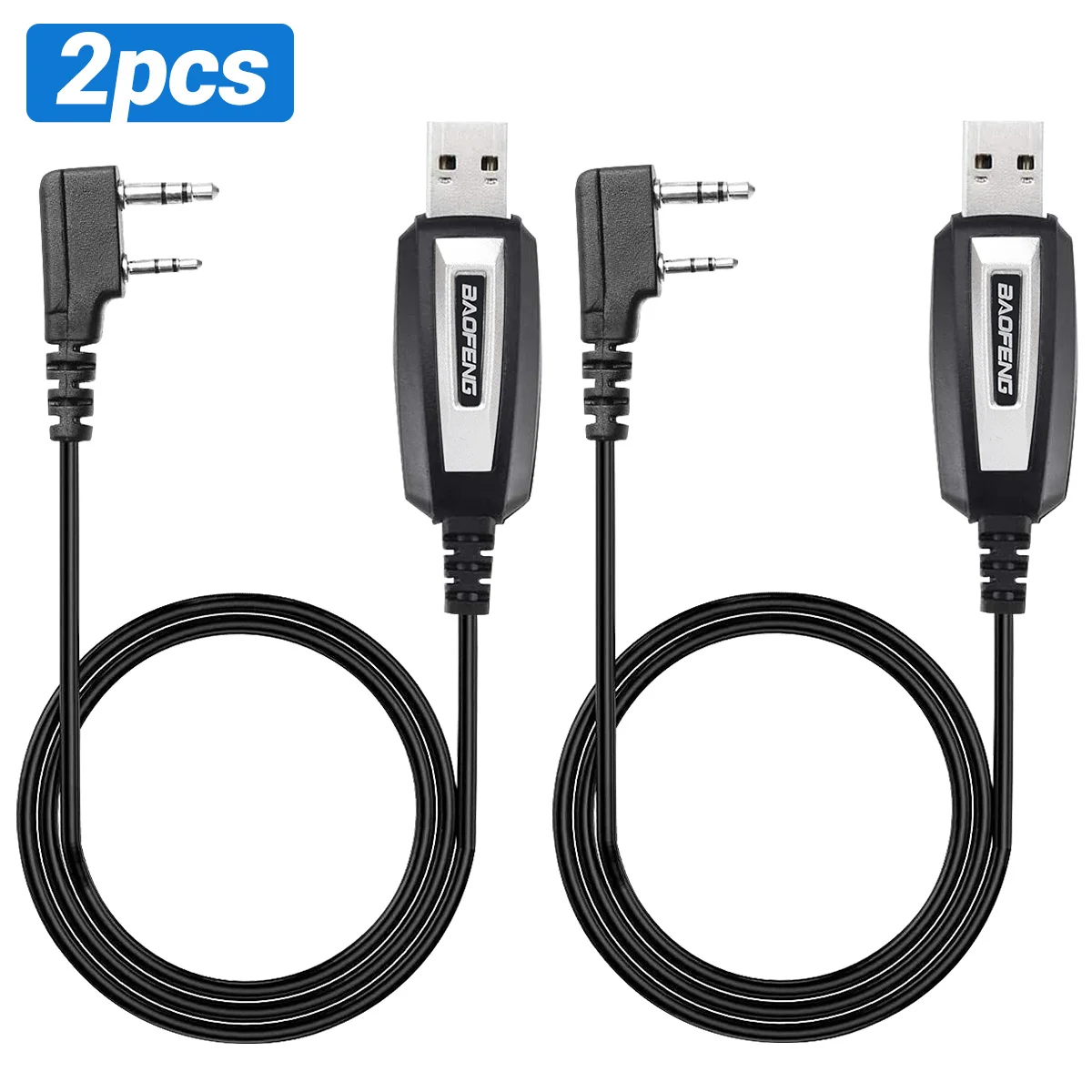 USB Programmeerkabel Met CD voor Baofeng UV-5R 82 888 S UV-S9PLUS UV-13 16 17 21 Pro Quansheng UV-K5 5R Plus Walkie Talkie Radio