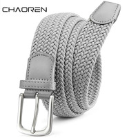 125cm Men's Elastic Belts Women'S Belt Unisex Casual Woven Belt for Outdoor Rock Climbing Training Work Paired with Jeans Belt