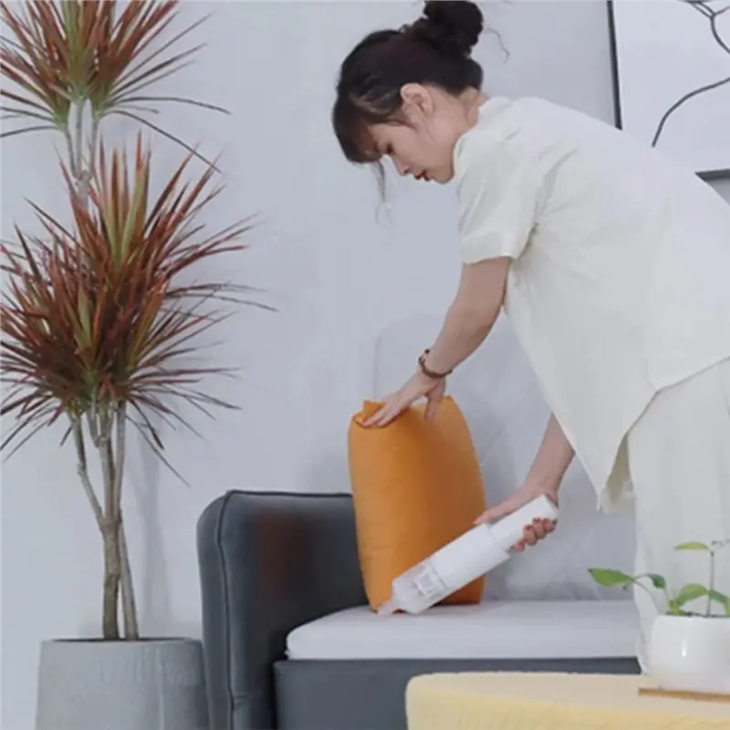 B59B-Car Vacuum Cleaner Wireless Handheld Rechargeable 17000 Pa Strong Suction Multi-Functional Battery Power Grey