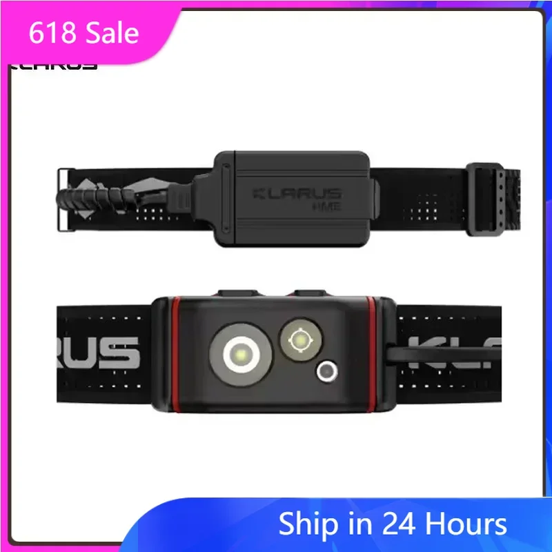 

Klarus HM5 800Lumens Lightweight High Output Triple-Light Headlamp Replaceable Headband Enhanced Sweat Absorption and Cooling