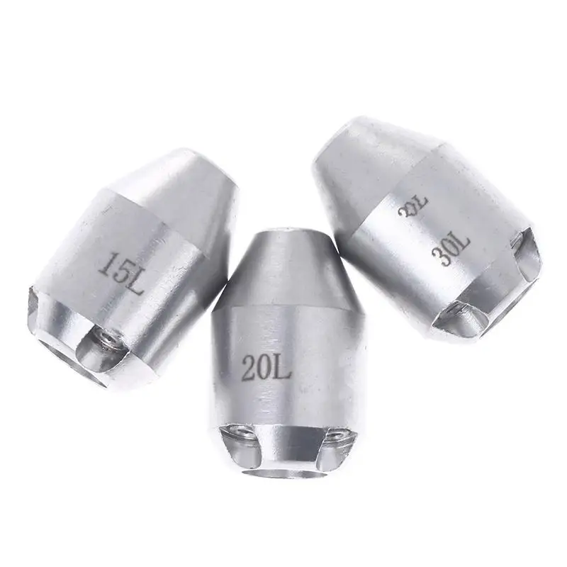 

1/4" Sewer Jetter Nozzle Kit Stainless Steel Jet Nozzle Pressure Washer Accessories 5000 Psi Sewer Jetter Nozzle