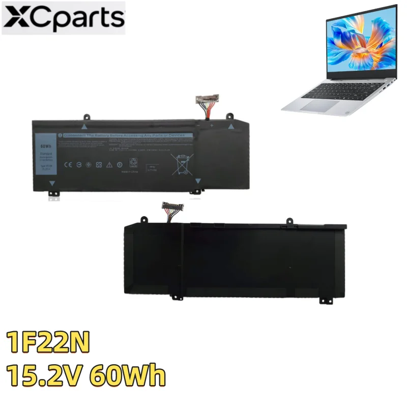 

Xichen 15.2V 60Wh 1F22N Laptop Battery For Dell G5 15 5590 G7 7590 For Alienware 2018 Year orion M15 M17 R1 Series XRGXX 0JJPFK