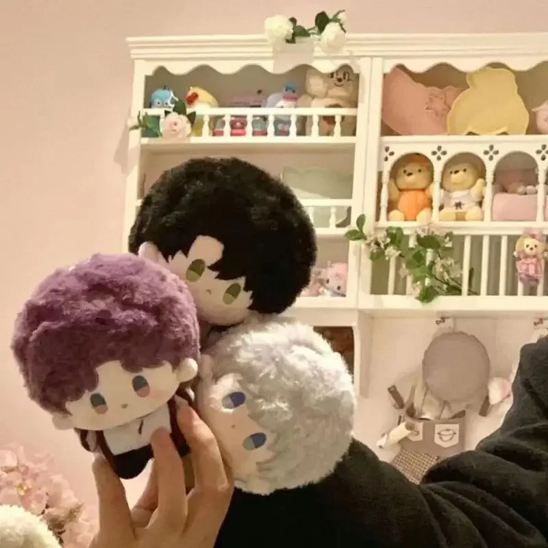 Amore e spazio profondo Portachiavi in peluche Bambola di cotone Vestiti fai da te Peluche Personaggio Portachiavi Regalo per i fan Collezione Anime Game Mer