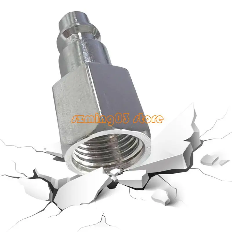 H9ec 1/4inch NPT Air Compressor Connector Air Line Line Line Adapter Adapter