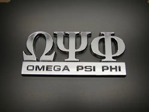 3D OPH Omega Psi Phi Fraternity & Sorority car sticker emblem decal auto badge truck logo