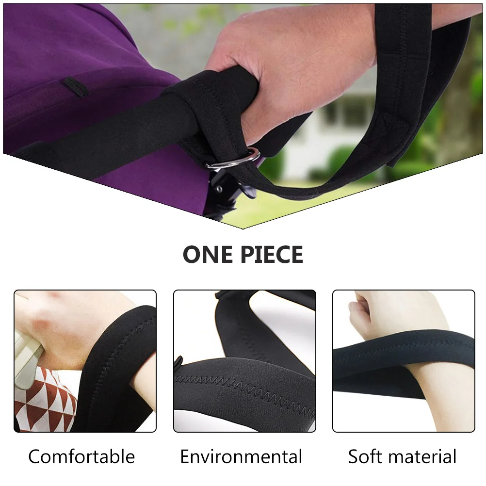 1 قطعة عربة أطفال المعصم الفرقة لينة مريحة آمنة المشي D-حلقة تصميم لا التشاب خطر عربة السلامة #1