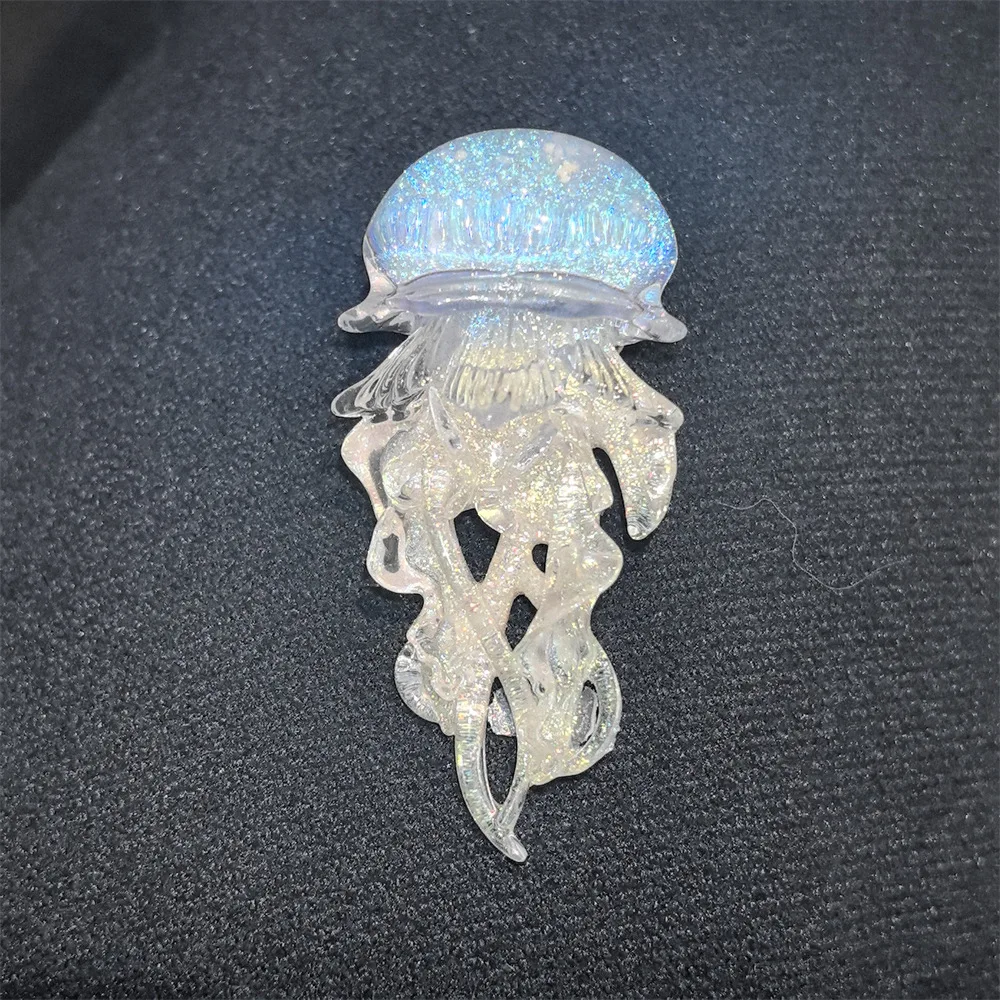 Shoe Charms Glow in The Dark Ocean Jellyfish Starfish Shell PVC Kids Sneaker Lightweight Decoration for Party Gift