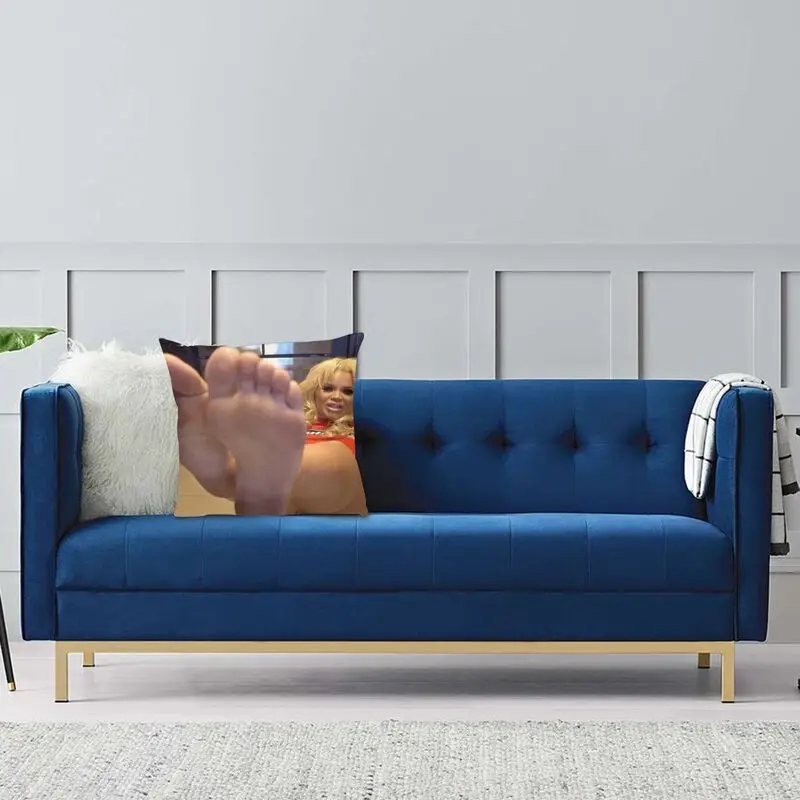 الموضة Trisha Paytas وسادة يغطي 45x45 سنتيمتر لينة Fancypaytas YouTuber المغني كيس وسادة سيارة ساحة المخدة ديكور المنزل