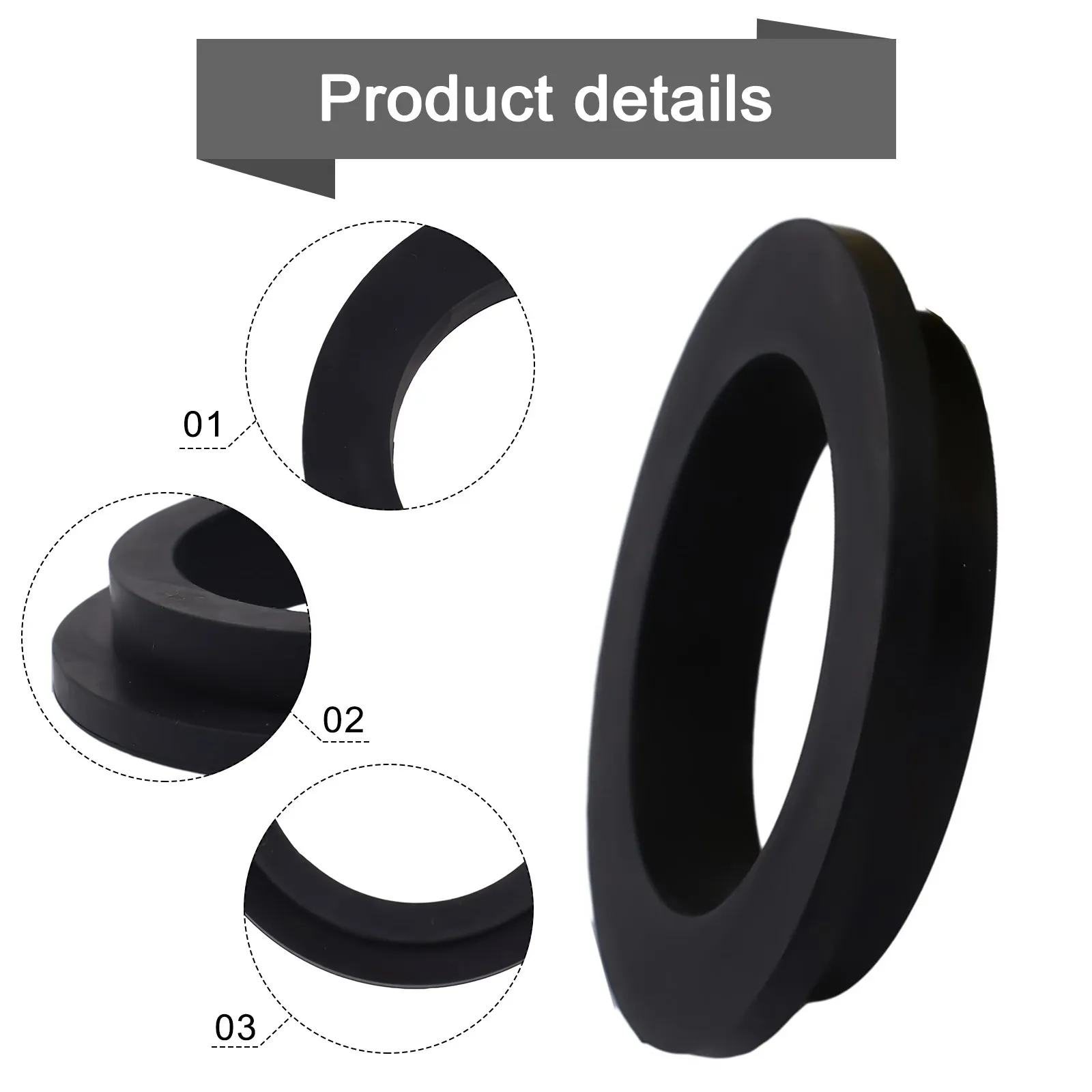 

Durable High Quality Brand New For Pools O Rings 1/4/5PCS Pool L-Shape O-Ring Home Garden For Sand Filter Pump Motor