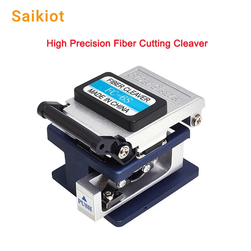 

Saikiot Fiber Optic Cable Cutting Cleaver Knife Tool FTTH Cutting Tool Kit Full Set Equipment Fiber Cable Stripper Cable Cleaver